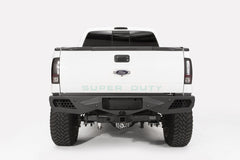 Fab Fours Vengeance Front Bumper, No Guard, Sensor Compatible, 2-Stage Black Powder Coat FS08-E1351-1