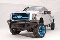 Fab Fours Black Steel Front Ranch Bumper, No Guard, 2-Stage Black Powder Coat FS08-S1961-1
