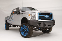 Fab Fours Premium Heavy Duty Winch Front Bumper, No Guard, 2-Stage Black Powder Coat FS11-A2551-1
