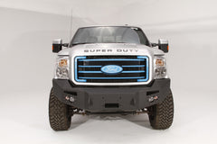 Fab Fours Premium Heavy Duty Winch Front Bumper, No Guard, 2-Stage Black Powder Coat FS11-A2551-1