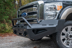 Fab Fours Red Steel Front Bumper, Pre-Runner Guard FS11-RS2562-1
