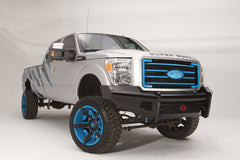 Fab Fours Black Steel Front Ranch Bumper, No Guard, 2-Stage Black Powder Coat FS11-S2561-1