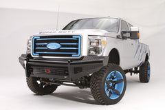 Fab Fours Black Steel Front Ranch Bumper, No Guard, 2-Stage Black Powder Coat FS11-S2561-1