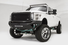 Fab Fours Vengeance Front Bumper, No Guard, 2-Stage Black Powder Coat FS11-V2551-1