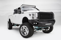 Fab Fours Vengeance Front Bumper, No Guard, 2-Stage Black Powder Coat FS11-V2651-1