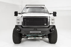 Fab Fours Vengeance Front Bumper, No Guard, 2-Stage Black Powder Coat FS11-V2651-1