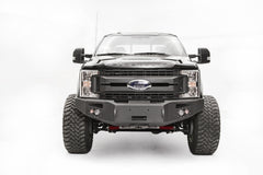 Fab Fours Premium Winch Front Bumper, No Guard, 2-Stage Black Powder Coat FS17-A4151-1