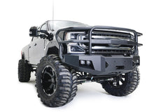 Fab Fours Premium Winch Front Bumper, Full Grill Guard FS17-A4160-1