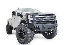 Fab Fours Premium Winch Front Bumper, Pre-Runner Guard, Bare Steel FS17-A4162-B