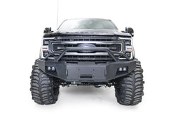 Fab Fours Premium Winch Front Bumper, Pre-Runner Guard, Bare Steel FS17-A4162-B