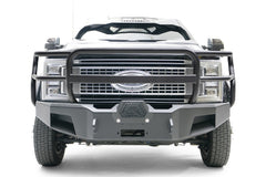 Fab Fours Premium Winch Front Bumper, Pre-Runner Guard, Bare Steel FS17-A4262-B