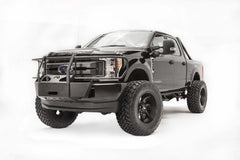 Fab Fours Winch Mount, Full Grill Guard, Black Powder Coat FS17-N4170-1