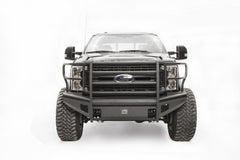 Fab Fours Elite Front Ranch Bumper, Full Grill Guard, 2-Stage Black Powder Coat FS17-Q4160-1
