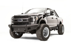 Fab Fours Elite Front Ranch Bumper, No Guard, 2-Stage Black Powder Coat FS17-Q4161-1