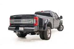 Fab Fours Red Steel Rear Bumper FS17-RT4150-1