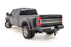 Fab Fours Red Steel Rear Bumper FS17-RT4150-1