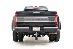 Fab Fours Red Steel Rear Bumper FS17-RT4150-1