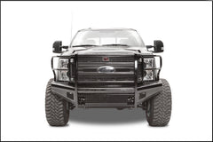 Fab Fours Black Steel Front Ranch Bumper, Full Grill Guard, 2-Stage Black Powder Coat FS17-S4160-1