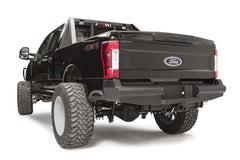 Fab Fours Elite Rear Ranch Bumper, 2-Stage Black Powder Coat FS17-U4150-1