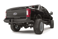 Fab Fours Elite Rear Ranch Bumper, 2-Stage Black Powder Coat FS17-U4150-1