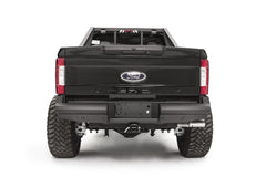 Fab Fours Elite Rear Ranch Bumper, 2-Stage Black Powder Coat FS17-U4150-1