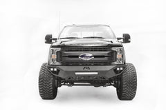 Fab Fours Vengeance Front Bumper, No Guard, 2-Stage Black Powder Coat FS17-V4151-1