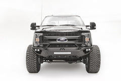 Fab Fours Vengeance Front Bumper, Pre-Runner Guard, 2-Stage Black Powder Coat FS17-V4152-1