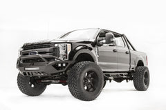 Fab Fours Vengeance Front Bumper, Pre-Runner Guard, 2-Stage Black Powder Coat FS17-V4152-1