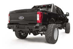 Fab Fours Premium Rear Bumper, Sensor Compatible, 2-Stage Black Powder Coat FS17-W4151-1