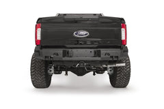 Fab Fours Premium Rear Bumper, Sensor Compatible, 2-Stage Black Powder Coat FS17-W4151-1