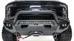 Fab Fours Matrix Front Bumper, Pre-Runner Guard, 2-Stage Black Powder Coat FS17-X4152-1