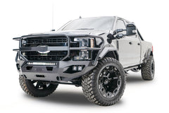 Fab Fours Matrix Front Bumper, Full Grill Guard FS17-X4160-1