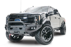Fab Fours Matrix Front Bumper, Pre-Runner Guard, Bare Steel FS17-X4162-B