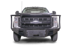 Fab Fours Premium Winch Front Bumper, Full Grill Guard FS23-A5960-1