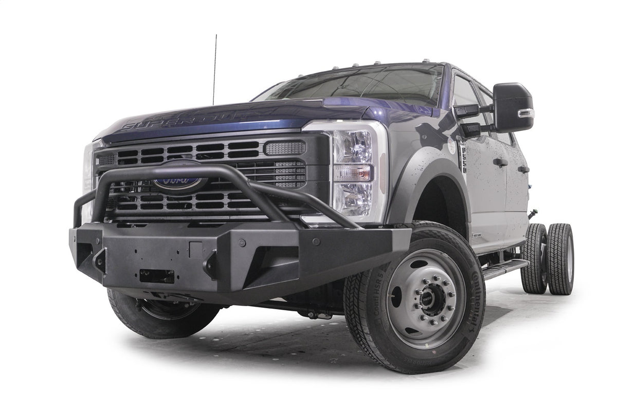 Fab Fours Premium Winch Front Bumper, Pre-Runner Guard FS23-A5962-1