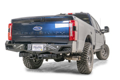 Fab Fours Vengeance Rear Bumper, Sensor Compatible, Bare Steel FS23-E5951-B