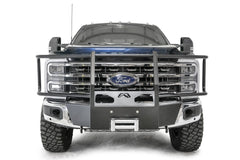 Fab Fours Winch Mount, Full Grill Guard, Matte Black Powder Coat FS23-N5970-1