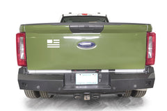 Fab Fours Red Steel Rear Bumper FS23-RT5950-1