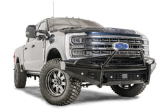 Fab Fours Black Steel Front Bumper, Pre-Runner Guard, Sensor Compatible, Black Powder Coat FS23-S5962-1