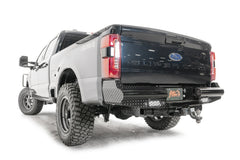 Fab Fours Black Steel Rear Bumper FS23-T5950-1