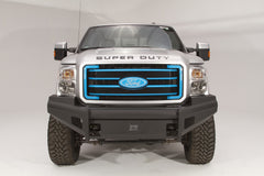 Fab Fours Elite Front Bumper, No Guard, 2-Stage Black Powder Coat FS99-Q1661-1