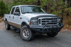 Fab Fours Red Steel Front Bumper, Pre-Runner Guard FS99-RS1662-1