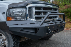 Fab Fours Red Steel Front Bumper, Pre-Runner Guard FS99-RS1662-1