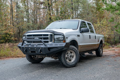 Fab Fours Red Steel Front Bumper, Pre-Runner Guard FS99-RS1662-1