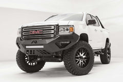 Fab Fours Vengeance Front Bumper, No Guard, 2-Stage Black Powder Coat GC15-D3451-1