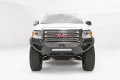 Fab Fours Vengeance Front Bumper, No Guard, 2-Stage Black Powder Coat GC15-D3451-1