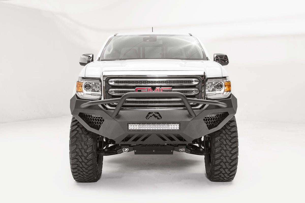 Fab Fours Vengeance Front Bumper, Pre-Runner Guard, 2-Stage Black Powder Coat GC15-D3452-1