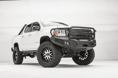 Fab Fours Premium Winch Front Bumper, Full Grill Guard, 2-Stage Black Powder Coat GC15-H3450-1