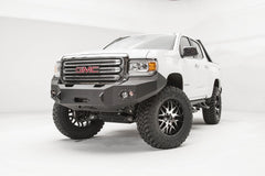 Fab Fours Premium Winch Front Bumper, No Guard, 2-Stage Black Powder Coat GC15-H3451-1