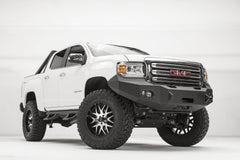 Fab Fours Premium Winch Front Bumper, No Guard, 2-Stage Black Powder Coat GC15-H3451-1